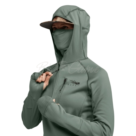 Толстовка SITKA WS Fanatic Hoody New цвет Slate Green фото 5