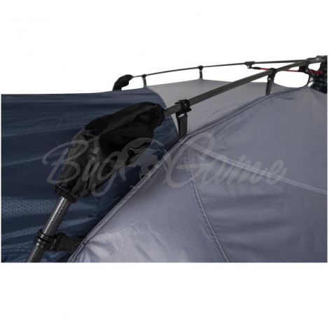 Палатка FHM Polaris 4 кемпинговая цвет Синий / Серый фото 14