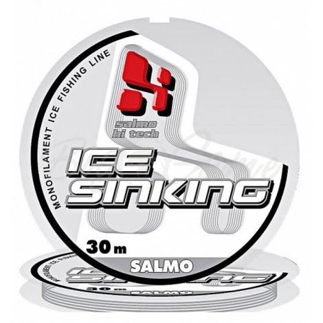 Леска зимняя SALMO Hi-Tech Ice Sinking 30 м 0,1 мм фото 1