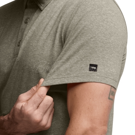 Футболка SITKA Essential SS Polo цвет Oak Heather фото 4