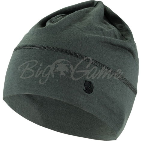 Шапка FJALLRAVEN Abisko Lite Wool Beanie цвет Basalt фото 1