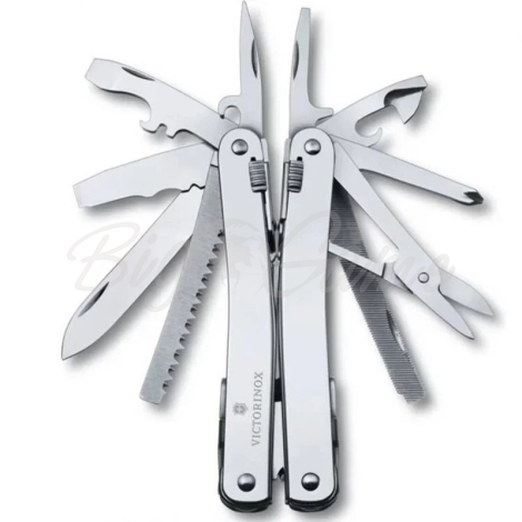 Мультитул VICTORINOX SwissTool Spirit X Plus Ratchet 105 мм 36 функций цв. Серебристый фото 1