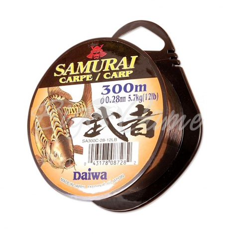 Леска DAIWA Samurai Carp 300 м 0,33 мм фото 1