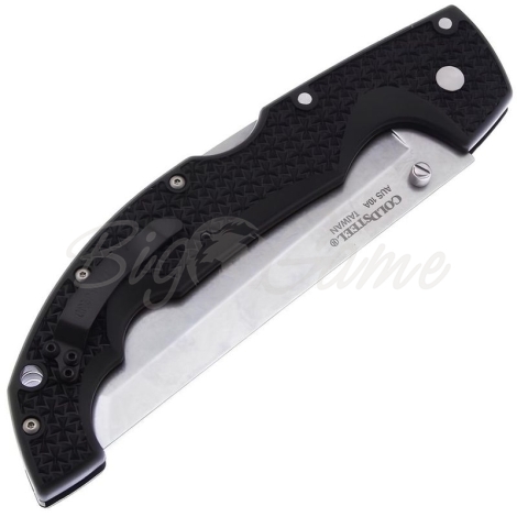 Нож складной COLD STEEL Voyager Tanto Extra Large Serrated AUS10A рукоять Grivory цв. Черный фото 2