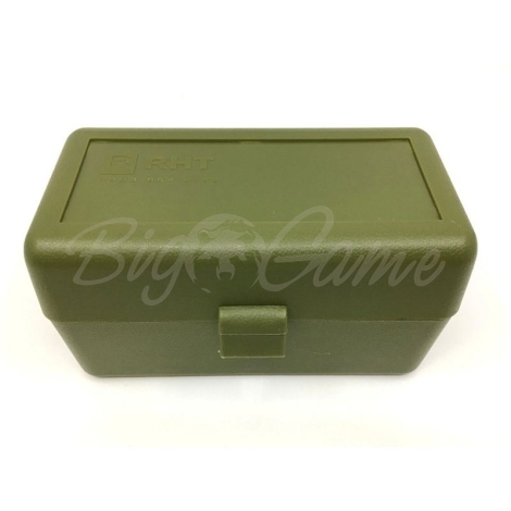 Кейс для патронов RHT Ammo Box на 50 патронов 7.62x39 цвет зеленый фото 1