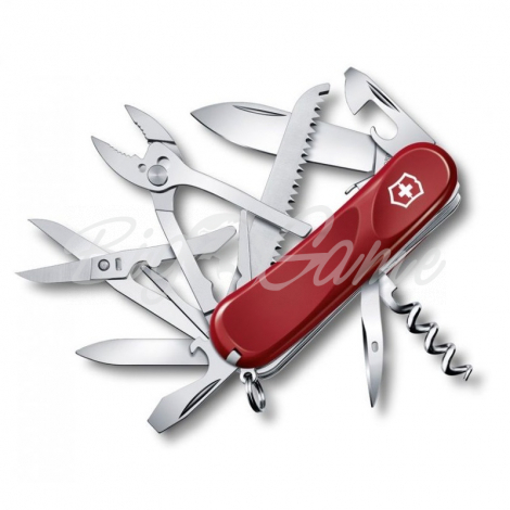 Нож VICTORINOX Evolution S52 85мм 20 функций цв. красный фото 1
