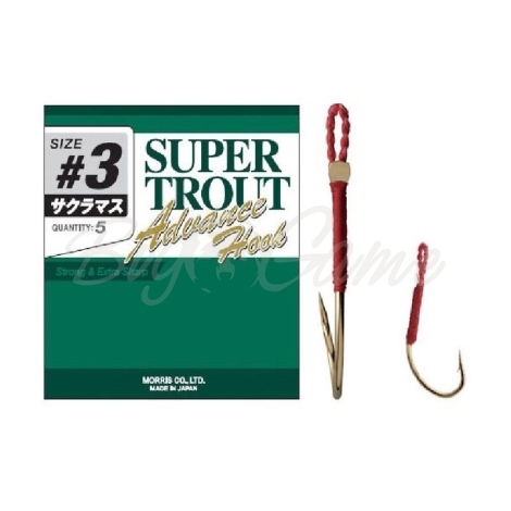 Крючок подвесной VARIVAS Super Trout Advance Hook № 4 (5 шт.) фото 1