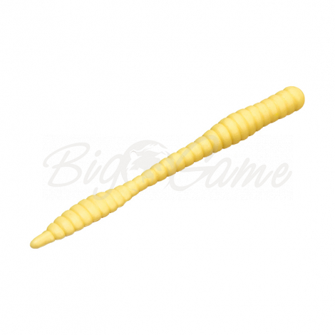 Червь SOOREX PRO Worm запах сыр 80 мм (6 шт.) цв. 125 Ivory фото 1