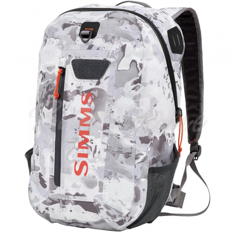 Герморюкзак SIMMS Dry Creek Z Backpack 35 цвет Cloud Camo Grey фото 1