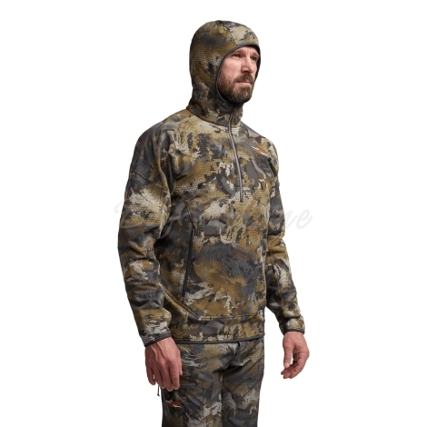 Толстовка SITKA Alpha Fleece Hoodie цвет Optifade Timber фото 6