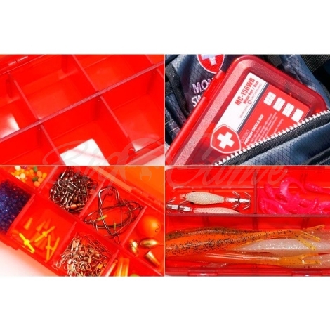 Коробка рыболовная MONCROSS MC 156WB цвет красный фото 2