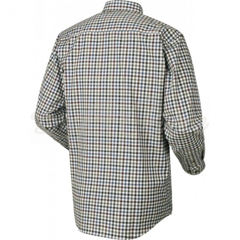 Рубашка HARKILA Milford Shirt цвет Burgundy Check фото 2