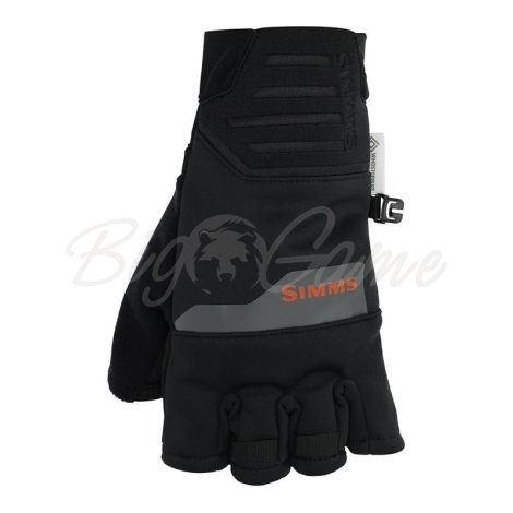 Перчатки SIMMS Windstopper Half-Finger Glove цвет Black фото 1