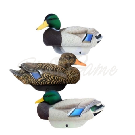 Комплект LIFETIME DECOYS New Flex Float Mallards 4 селезня (2 активных,2 отдыхающих) 2 утки фото 4