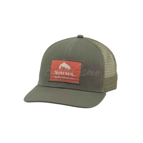 Кепка SIMMS Original Patch Trucker цвет Foliage фото 1