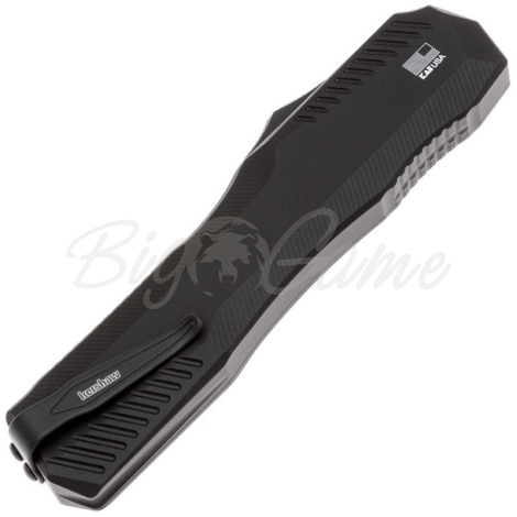 Нож складной автоматический KERSHAW Livewire Reverse Tanto CPM MagnaCut рукоять Алюминий 6061-T6 цв. Черный фото 2