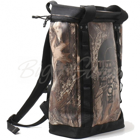 Сумка-рюкзак THE NORTH FACE Explore Fusebox Backpack S цвет Kelp Tan Forest Floor Print / Black фото 2