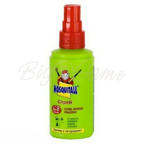 Спрей MOSQUITALL Супер Актив защита от комаров 75мл "2012" фото 1