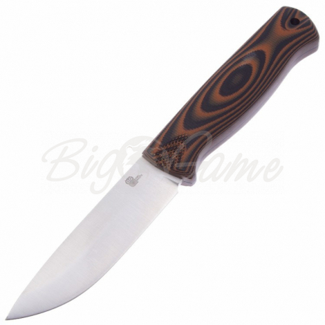Нож OWL KNIFE Hoot сталь M390 рукоять G10 черно-оранжевая фото 1