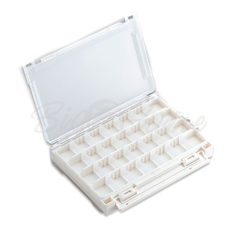 Коробка для приманок двухсторонняя MEIHO Rungun Case 3010W цвет Белый фото 2
