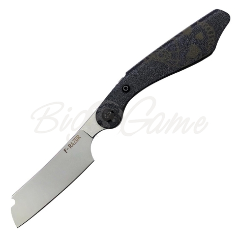Нож складной BRUTALICA F-razor Stone Wash Сталь X50CrMoV15 рукоять Kydex фото 1