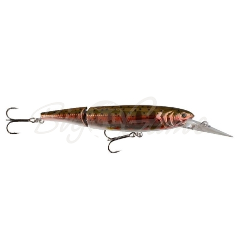 Воблер SAVAGE GEAR Deep Butch Lure F 16 см цв. 06-Rainbow Smolt фото 1