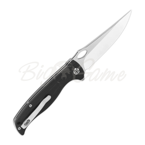 Нож QSP KNIFE Gavial складной цв. черный фото 4