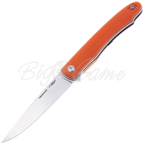 Нож складной N.C.CUSTOM Minimus G Сталь Х105 рукоять G10 оранжевая фото 1