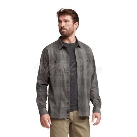 Рубашка SITKA Ambary LS Shirt цвет Obsidian Plaid фото 5