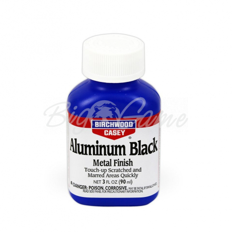Средство BIRCHWOOD CASEY Aluminum Black 90 мл для воронения по аллюминию фото 1