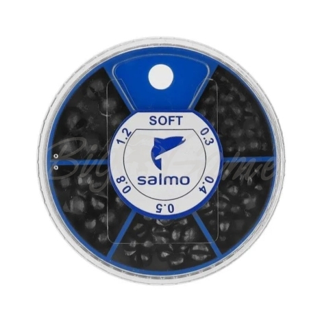 Набор грузов SALMO Дробь Soft 60 г (0,3 - 1,2 г) фото 1