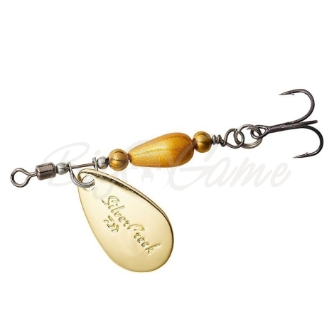 Блесна вращающаяся DAIWA Silver Creek Spinner 2 г цв. Gold фото 1