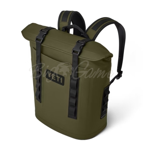 Рюкзак изотермический YETI Hopper Backpack M12 цвет Olive / Black фото 6