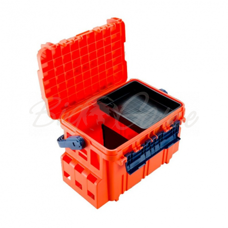 Ящик рыболовный MEIHO Bucket Mouth BM-5000 цвет оранжевый фото 1