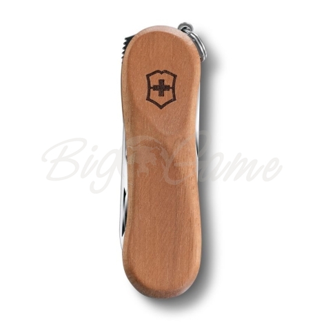 Нож VICTORINOX Nail Clip Wood 580 65мм 6 функций цв. орех (дерево) фото 3