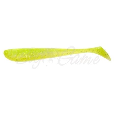 Виброхвост NARVAL Slim Minnow 11 см (5 шт.) код цв. 004-Lime Chartreuse фото 1