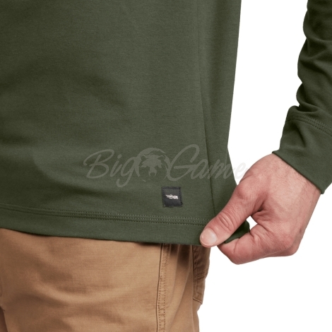 Лонгслив SITKA Foothills LS Henley цвет Olive Green фото 3