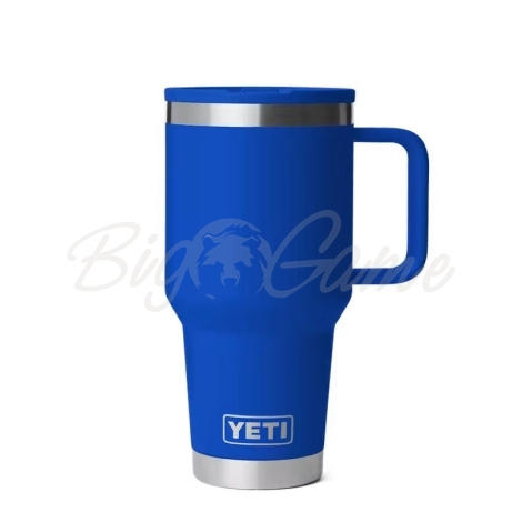Термокружка YETI Rambler Travel Straw Mug 887 цвет RoyalBlue фото 1