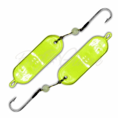 Блесна колеблющаяся BEST FISHING Buler Neon 15 г цв. салат флуоресцентный фото 1