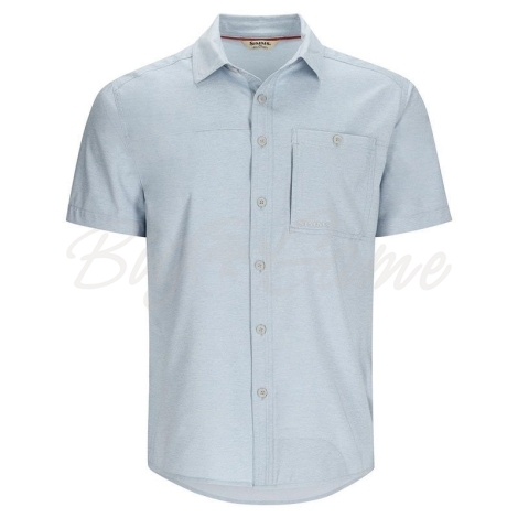 Рубашка SIMMS Challenger SS Shirt цвет steel blue фото 1