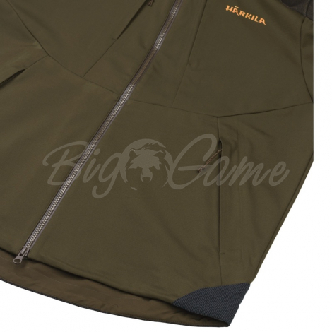 Куртка HARKILA Mountain Hunter Hybrid Jacket цвет Willow green фото 3