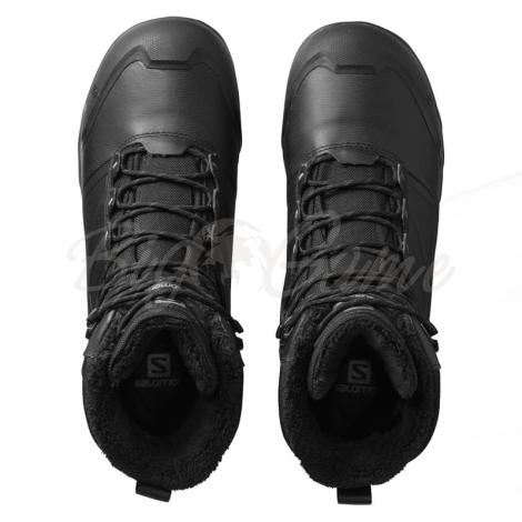Ботинки SALOMON Toundra Pro CSWP цвет Black / Black / Magnet фото 2
