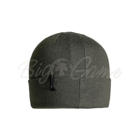 Шапка KING'S XKG Merino Beanie цвет Olive фото 2