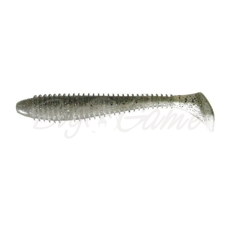 Виброхвост KEITECH Swing Impact FAT 4,3" (6 шт.) цв. #416 Silver Flash Minnow фото 1