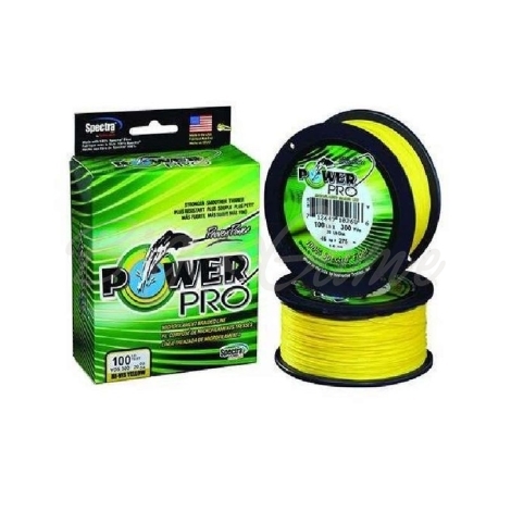 Плетенка POWER PRO 2740 м цв. Желтый 0,89 мм фото 1