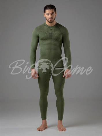 Комплект термобелья V-MOTION Tactic мужской цвет зеленый фото 2