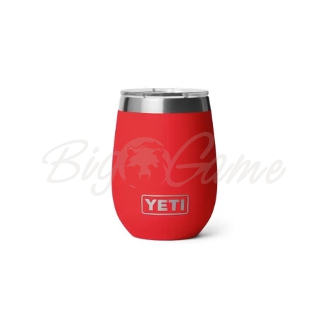 Термостакан YETI Rambler Tumbler Wine CL w/Magslider Lid цвет Rescue Red фото 1