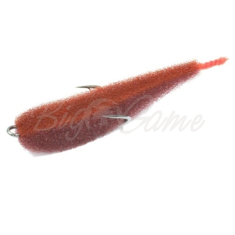 Поролоновая рыбка LEX Zander Fish 7 BOB (кирпичное тело / оранжевая спина / красный хвост) фото 1