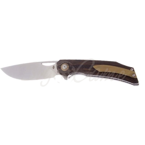 Нож BESTECH Falko складной цв. коричневый фото 4