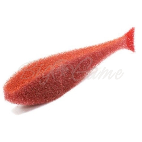 Поролоновая рыбка LEX Classic Fish NO 10 BOB (кирпичное тело / оранжевая спина / красный хвост) фото 1